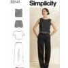 Simplicity Sewing Pattern Misses' Scalloped Tops, Shorts and Pants (PDF) 18 Simplicity Sewing Pattern Misses' Scalloped Tops, Shorts and Pants (PDF)