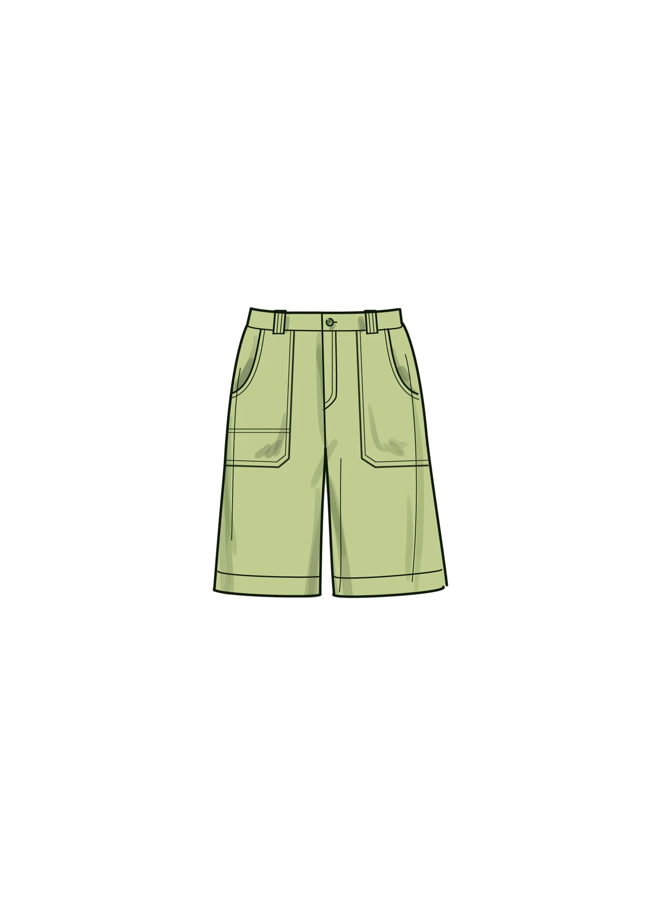 Simplicity Sewing Pattern Misses' Pants in Two Lengths and Shorts (PDF) 4 Simplicity Sewing Pattern Misses' Pants in Two Lengths and Shorts (PDF)