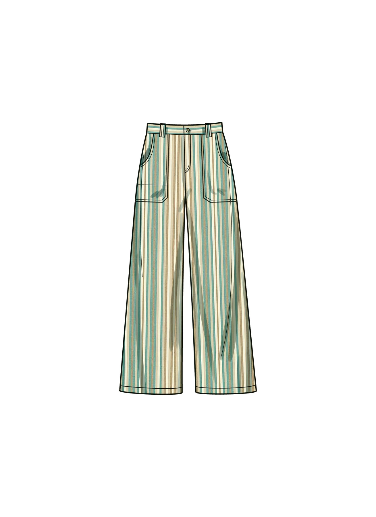 Simplicity Sewing Pattern Misses' Pants in Two Lengths and Shorts (PDF) 5 Simplicity Sewing Pattern Misses' Pants in Two Lengths and Shorts (PDF)