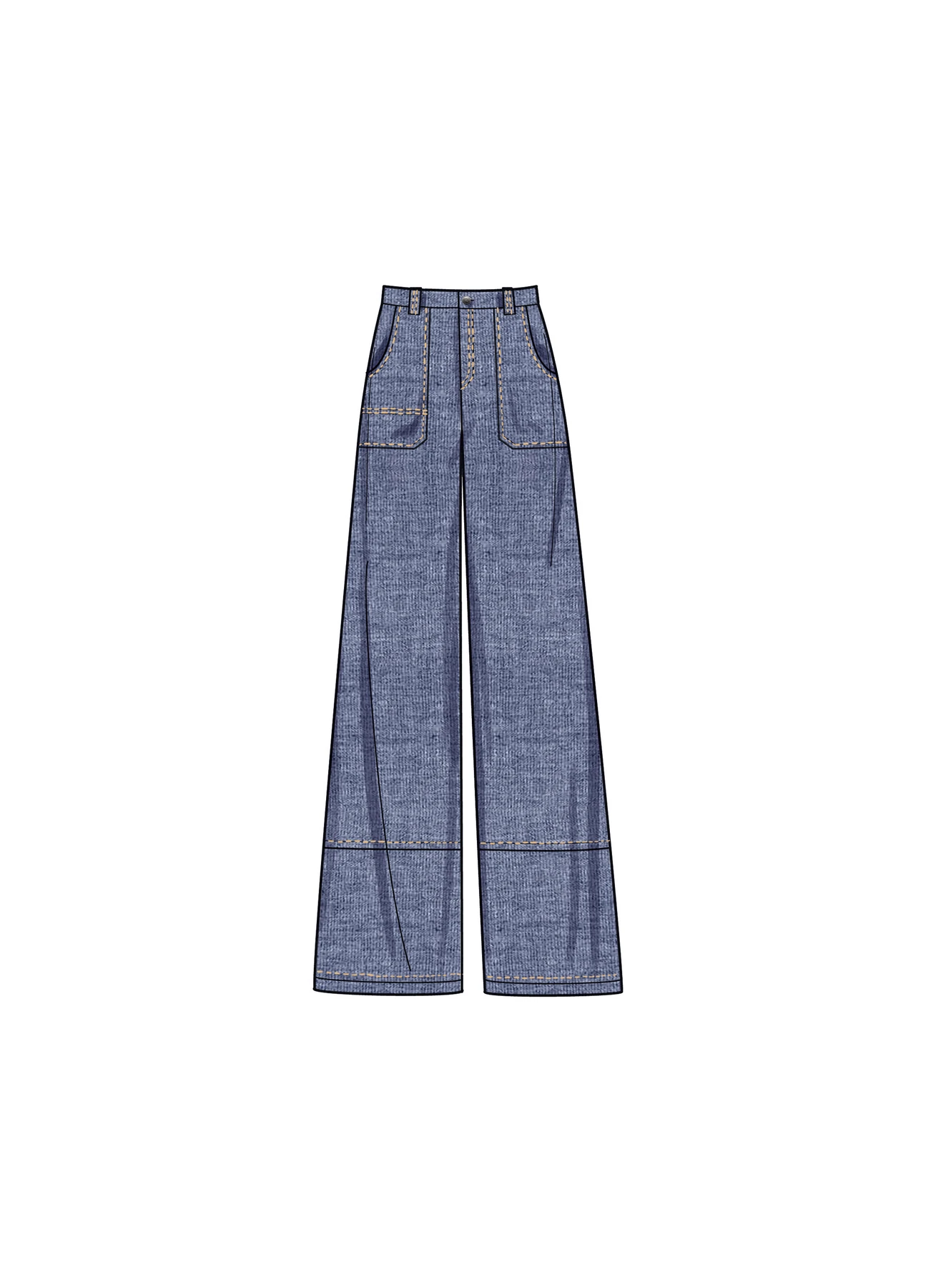 Simplicity Sewing Pattern Misses' Pants in Two Lengths and Shorts (PDF) 6 Simplicity Sewing Pattern Misses' Pants in Two Lengths and Shorts (PDF)