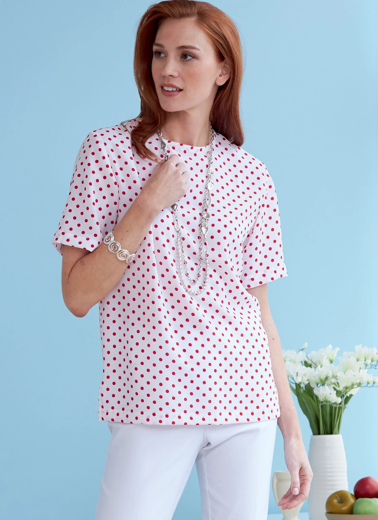 Butterick Sewing Pattern Misses'/Misses' Petite Pullover Tops 4 Butterick Sewing Pattern Misses'/Misses' Petite Pullover Tops