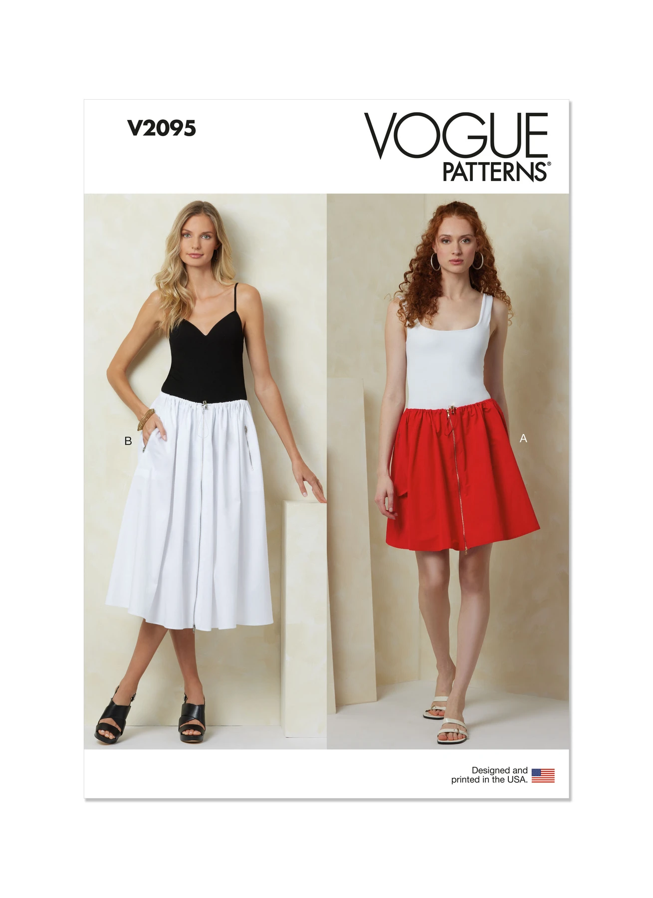 Vogue Patterns Misses' Skirt in Two Lengths (PDF) 1 Vogue Patterns Misses' Skirt in Two Lengths (PDF)