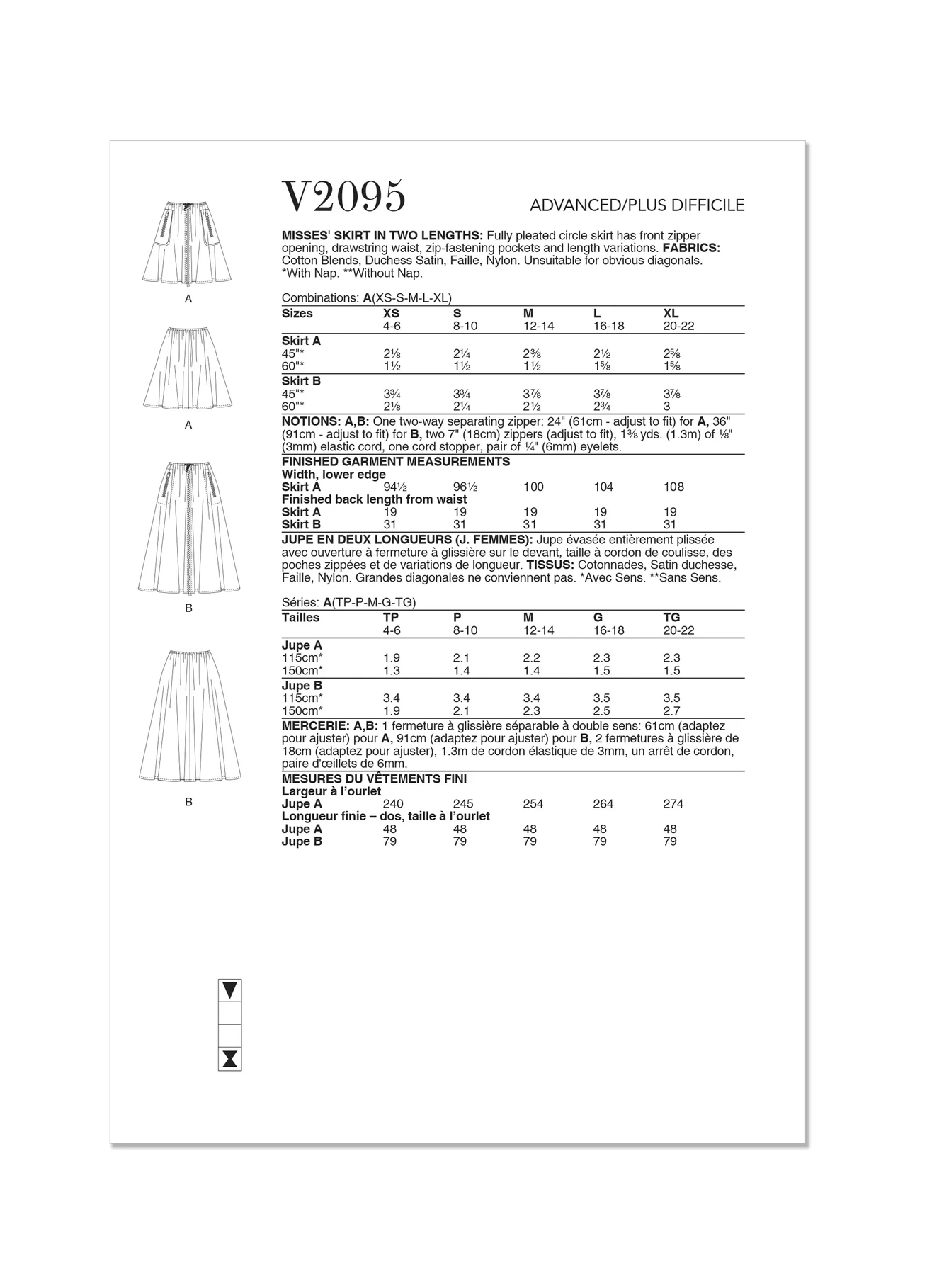 Vogue Patterns Misses' Skirt in Two Lengths (PDF) 8 Vogue Patterns Misses' Skirt in Two Lengths (PDF)