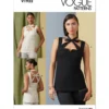 Vogue Patterns Misses' Sleeveless Top 18 Vogue Patterns Misses' Sleeveless Top