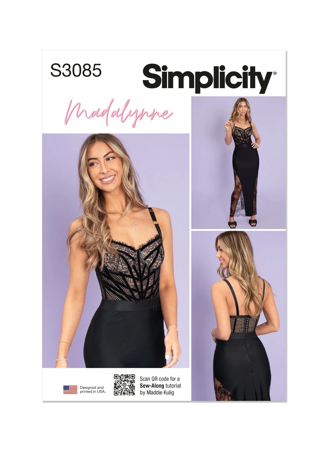 Simplicity Sewing Pattern Misses' and Women's Corset Dress by Madalynne Intimates (PDF) 1 Simplicity Sewing Pattern Misses' and Women's Corset Dress by Madalynne Intimates (PDF)