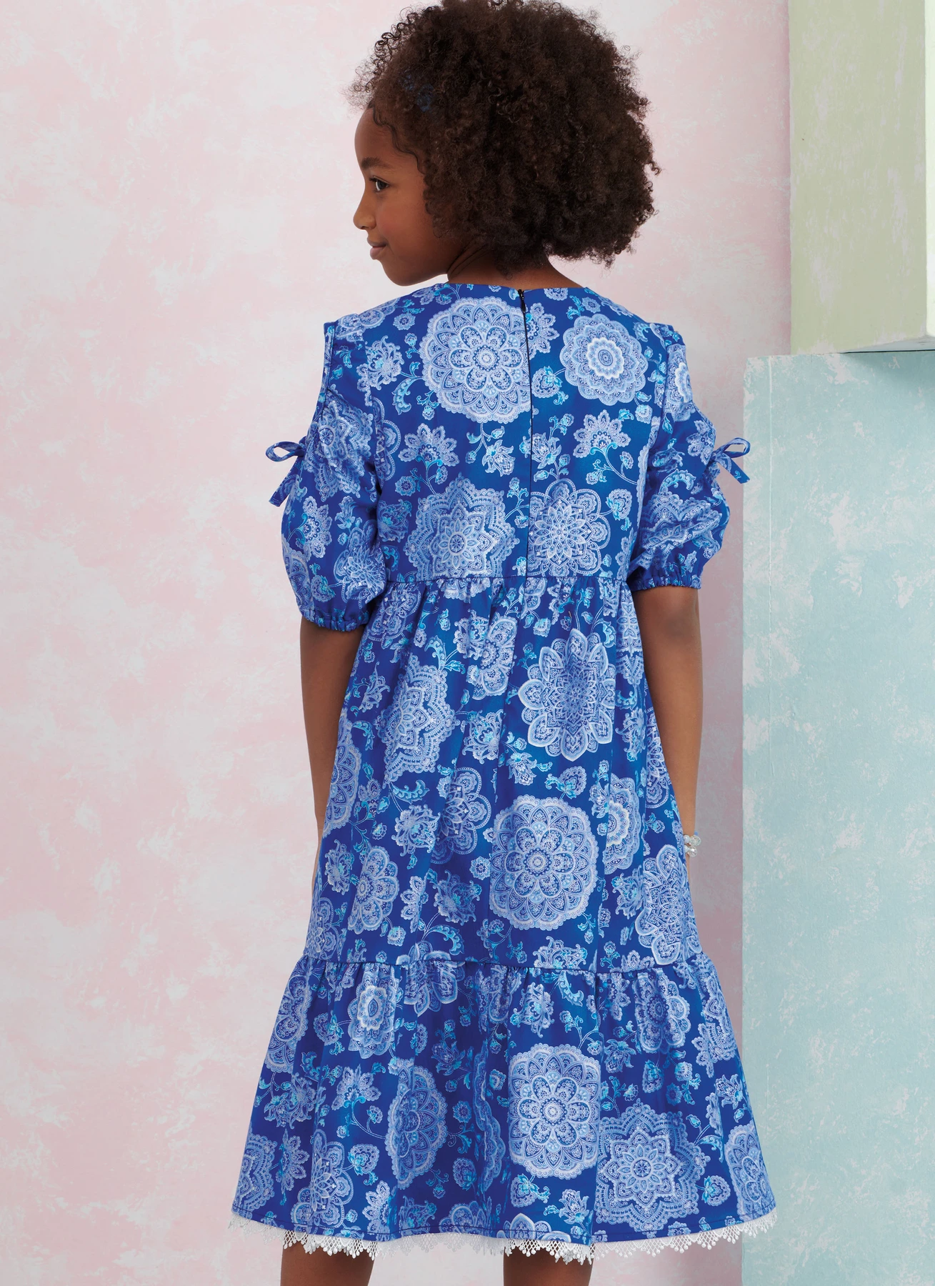 Simplicity Sewing Pattern Children's and Girls' Dress with Sleeve Variations 8 Simplicity Sewing Pattern Children's and Girls' Dress with Sleeve Variations