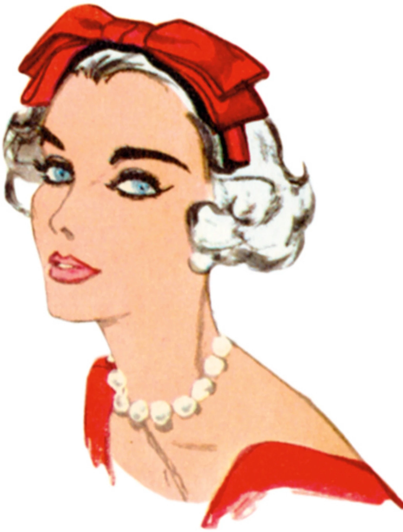 Simplicity Sewing Pattern 1950s Misses' Neckwear, Headband, Dickey and Sash-Belt 10 Simplicity Sewing Pattern 1950s Misses' Neckwear, Headband, Dickey and Sash-Belt