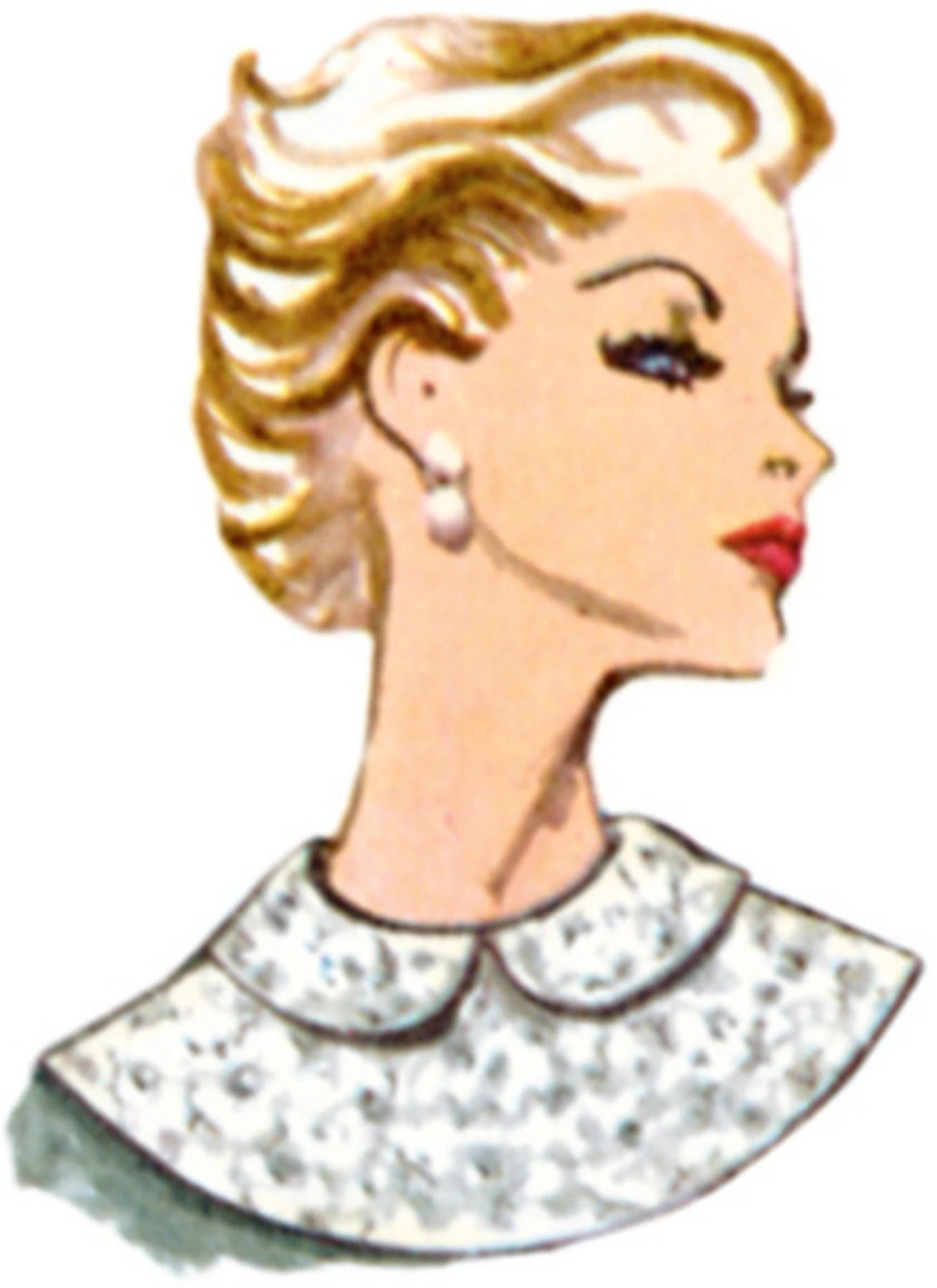 Simplicity Sewing Pattern 1950s Misses' Neckwear, Headband, Dickey and Sash-Belt 6 Simplicity Sewing Pattern 1950s Misses' Neckwear, Headband, Dickey and Sash-Belt