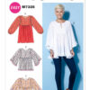 McCall's Sewing Pattern Misses' Gathered Tops and Tunic 17 McCall's Sewing Pattern Misses' Gathered Tops and Tunic