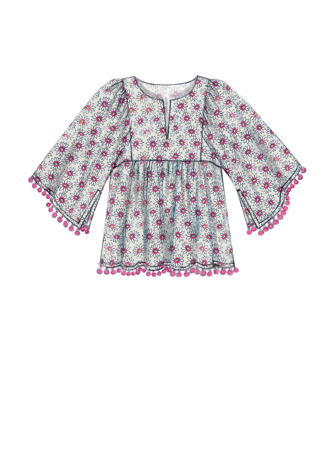 McCall's Sewing Pattern Misses' Gathered Tops and Tunic 5 McCall's Sewing Pattern Misses' Gathered Tops and Tunic