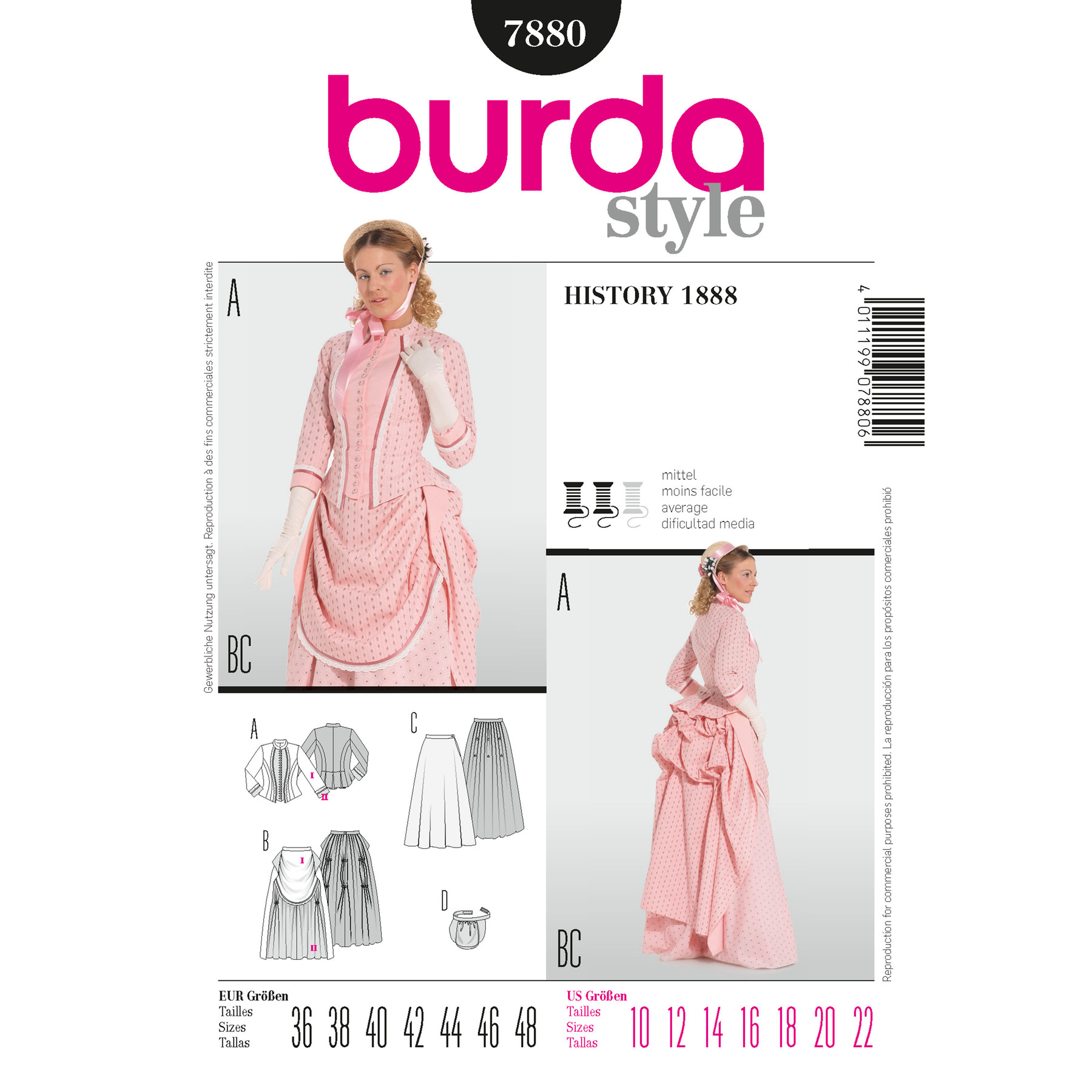 Burda Style Sewing Pattern History 1888