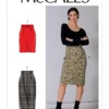 McCall's Sewing Pattern Misses' Skirt and Belt