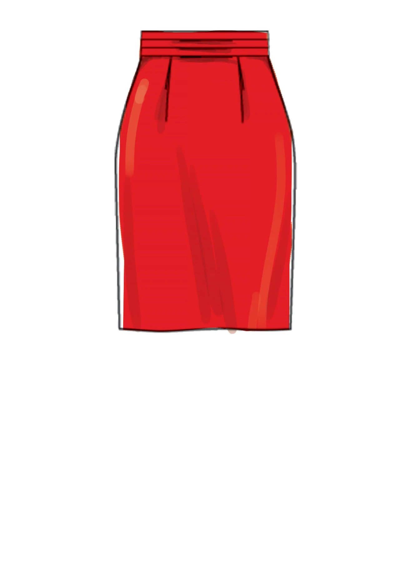 McCall's Sewing Pattern Misses' Skirt and Belt 3 McCall's Sewing Pattern Misses' Skirt and Belt