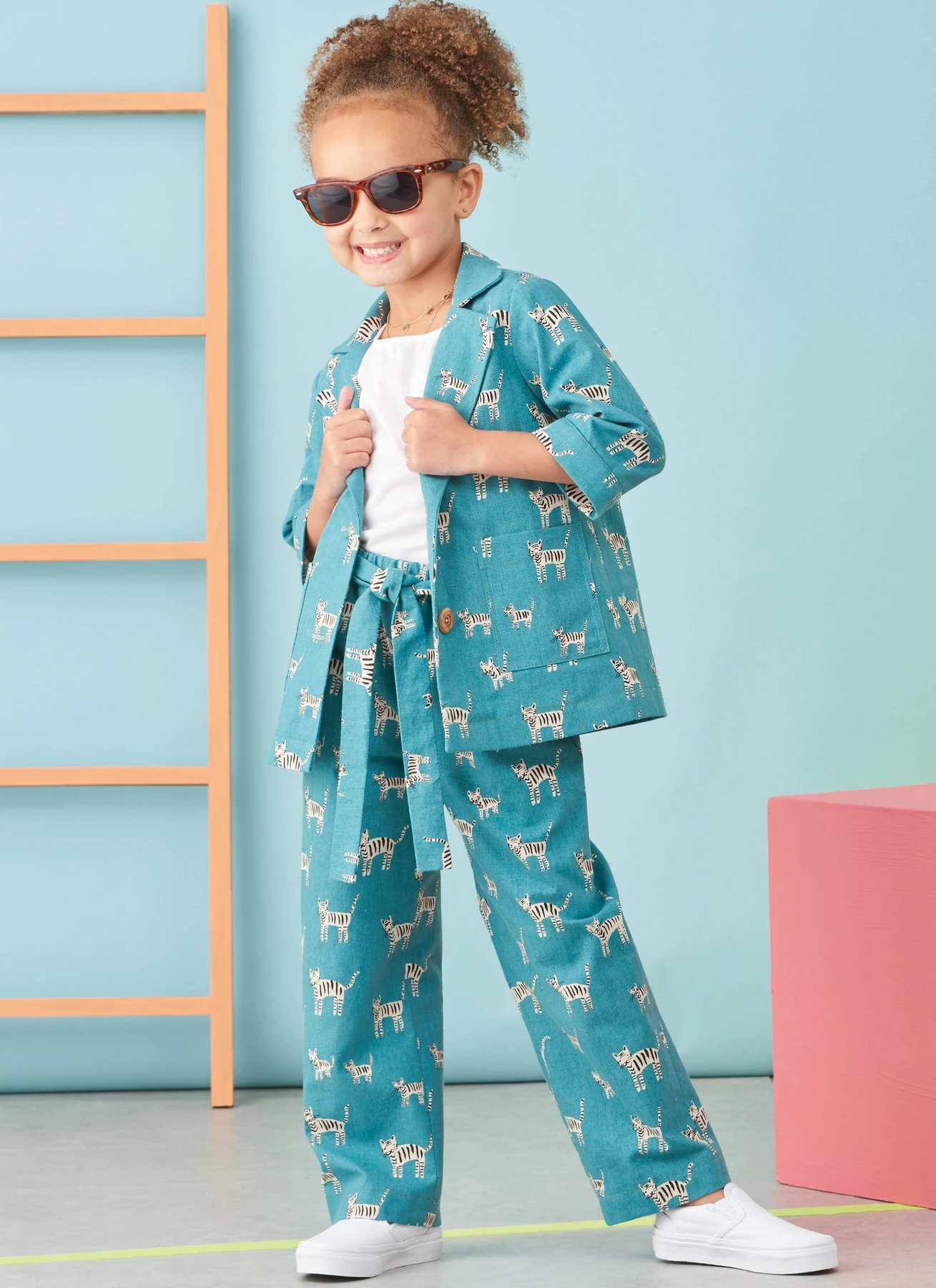 Simplicity Sewing Pattern Children's and Girls' Jacket, Pants and Shorts for American Sewing Guild 8 Simplicity Sewing Pattern Children's and Girls' Jacket, Pants and Shorts for American Sewing Guild