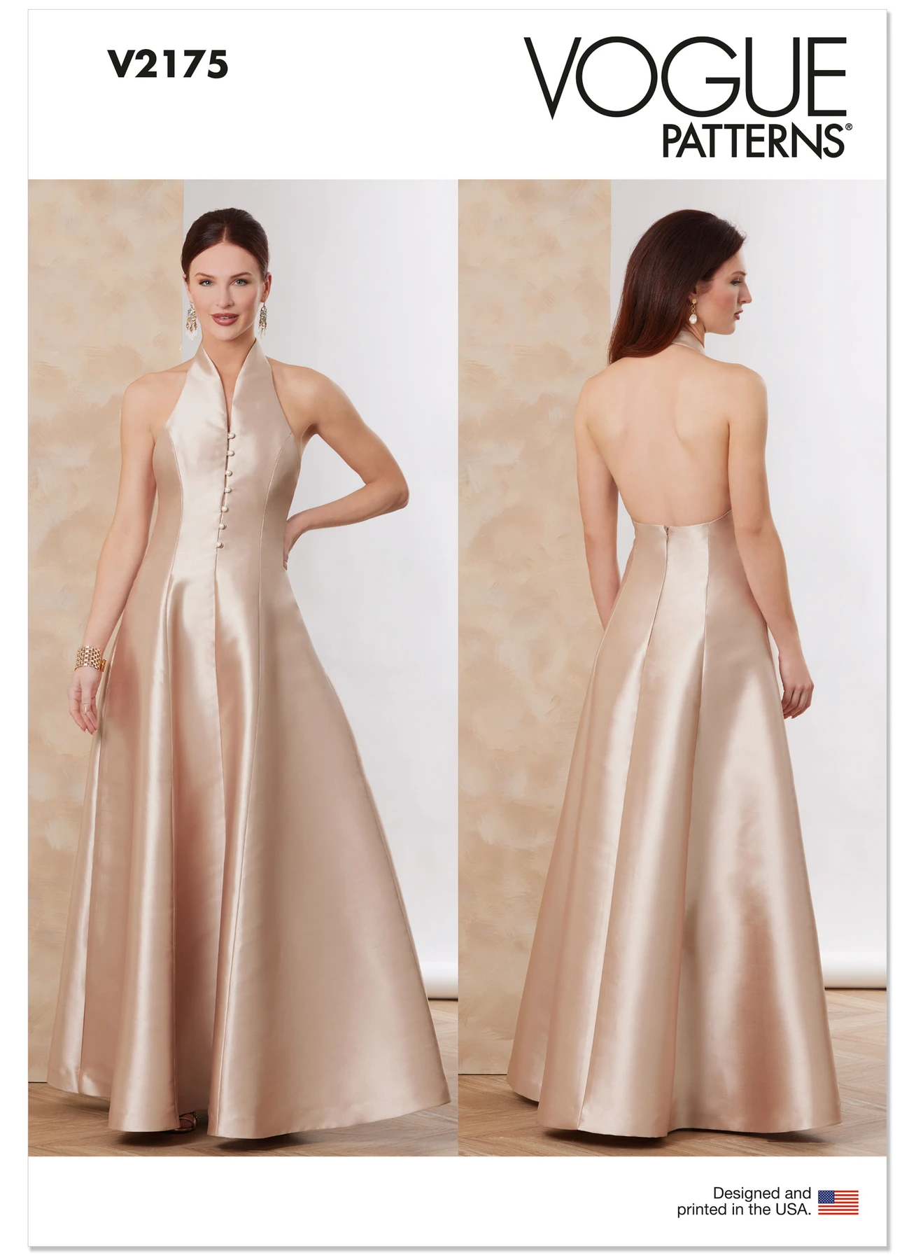 Vogue Patterns Misses' And Vogue Patterns Miss Petite Halter Maxi Dress (PDF) 1 Vogue Patterns Misses' And Vogue Patterns Miss Petite Halter Maxi Dress (PDF)