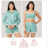 McCall's Sewing Pattern Misses' Bralette, Shirt and Shorts