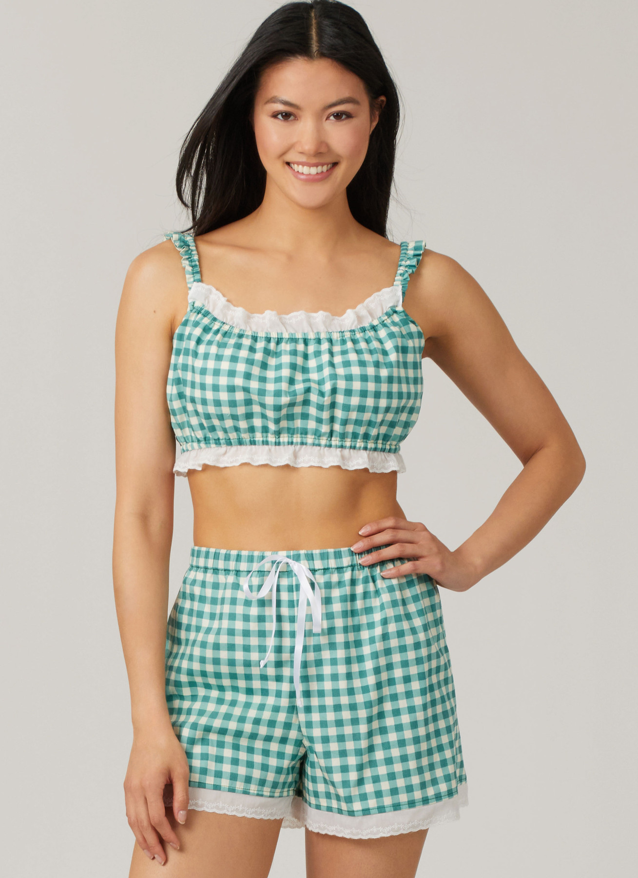 McCall's Sewing Pattern Misses' Bralette, Shirt and Shorts 2 McCall's Sewing Pattern Misses' Bralette, Shirt and Shorts