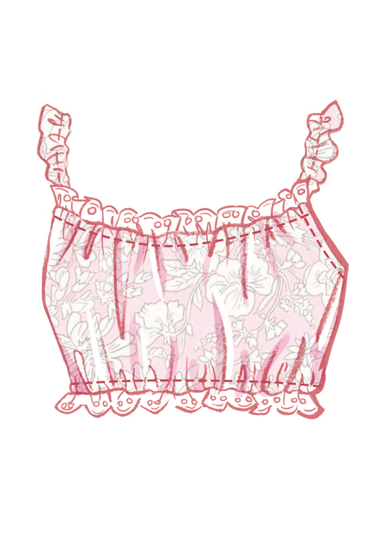 McCall's Sewing Pattern Misses' Bralette, Shirt and Shorts 4 McCall's Sewing Pattern Misses' Bralette, Shirt and Shorts