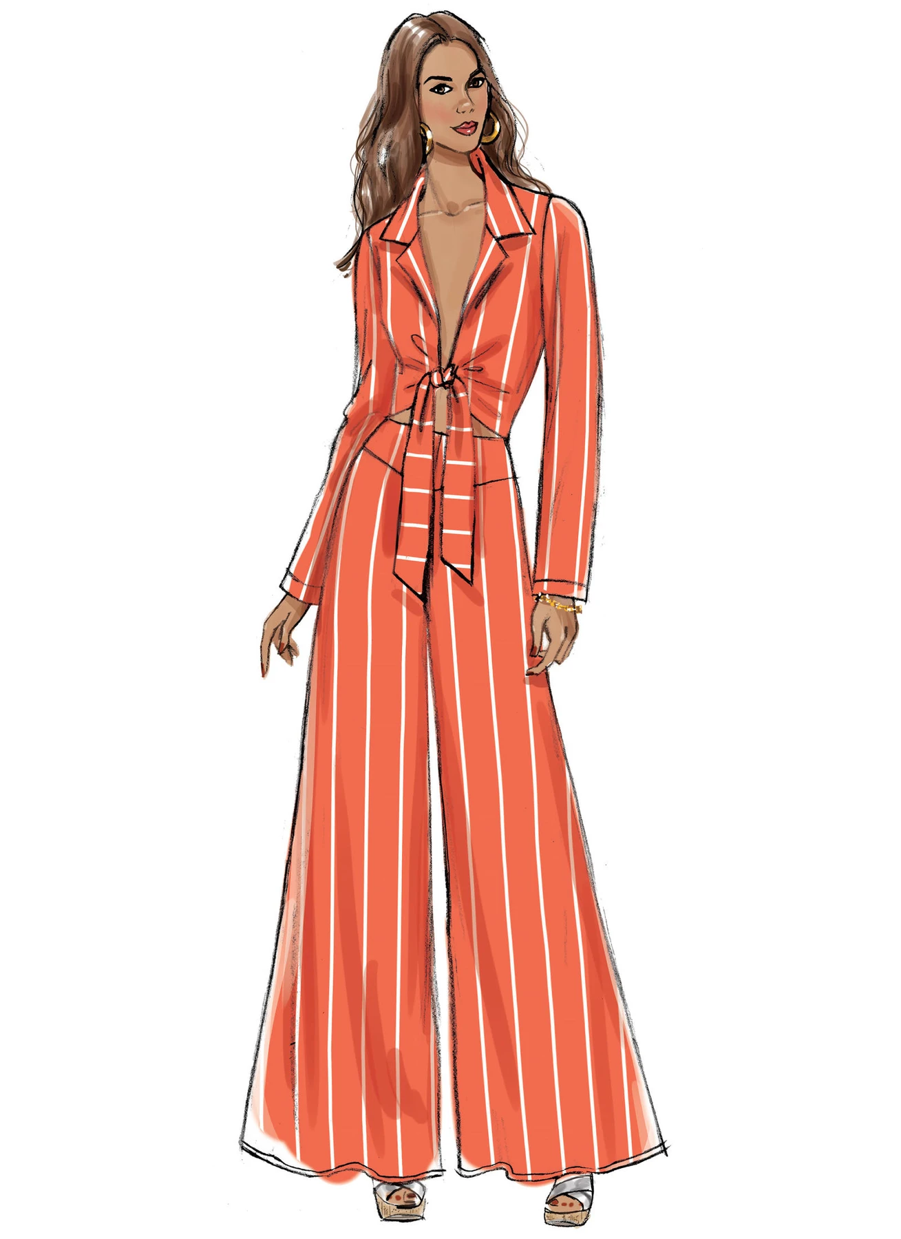 Vogue Patterns Misses' Top, Shorts and Pants 4 Vogue Patterns Misses' Top, Shorts and Pants