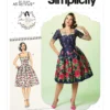 Simplicity Sewing Pattern Misses' Dress