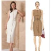 Vogue Patterns Misses' and Miss Petite Button Front Dress with Princess Seams and Belt (PDF) 13 Vogue Patterns Misses' and Miss Petite Button Front Dress with Princess Seams and Belt (PDF)