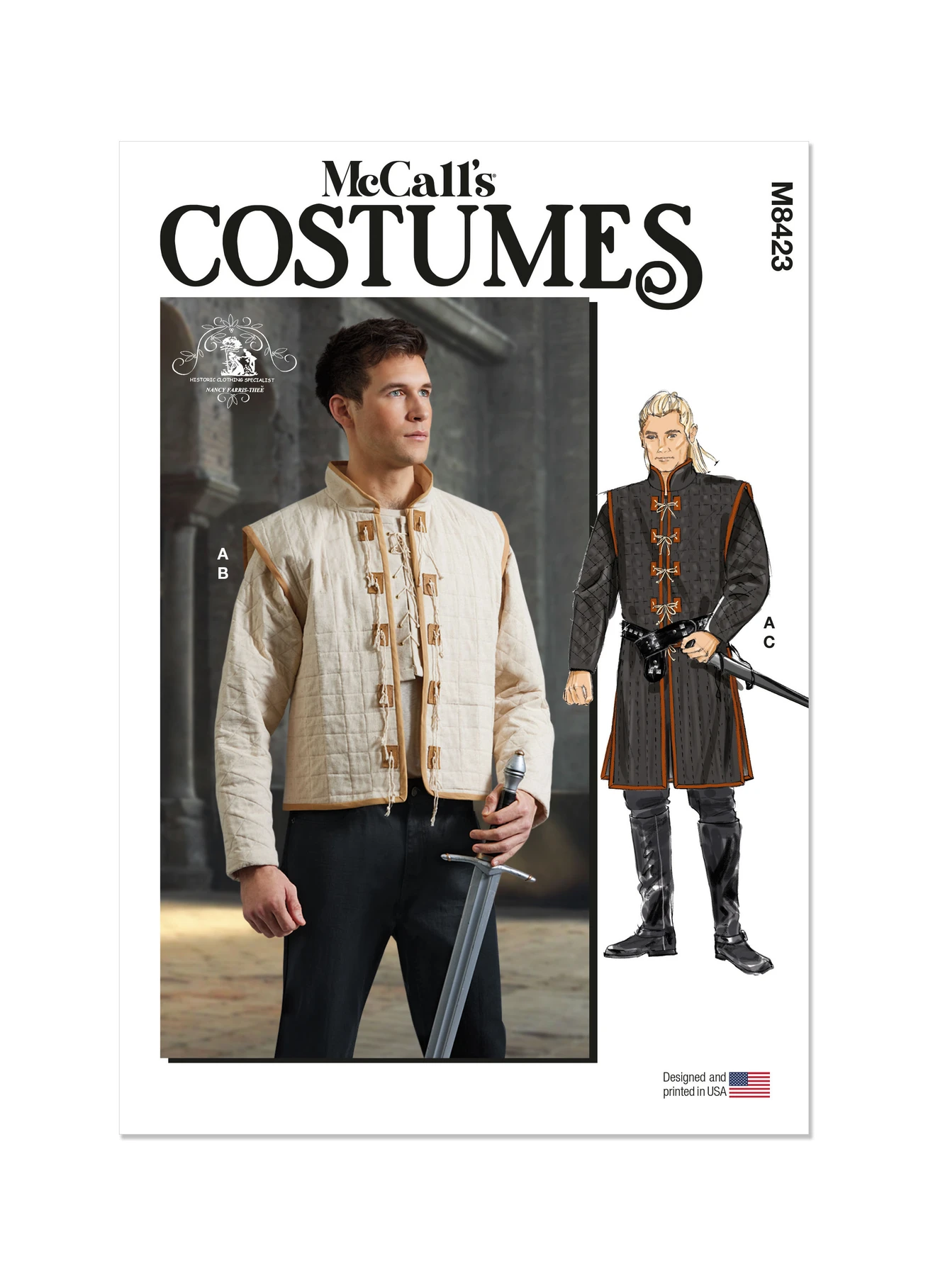 McCall's Sewing Pattern Men's Costume 1 McCall's Sewing Pattern Men's Costume