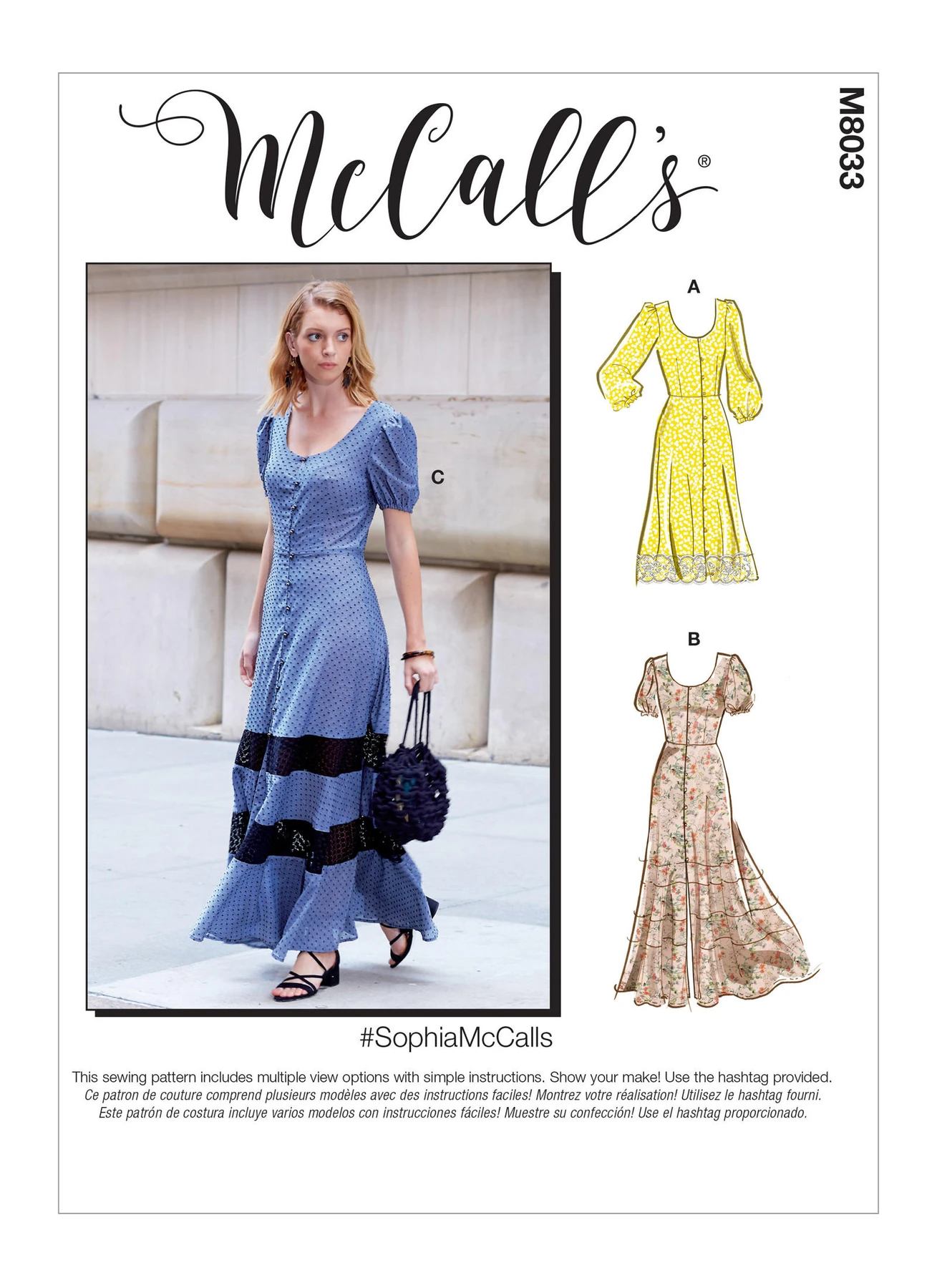 McCall's Sewing Pattern Misses' Dresses (PDF) 1 McCall's Sewing Pattern Misses' Dresses (PDF)