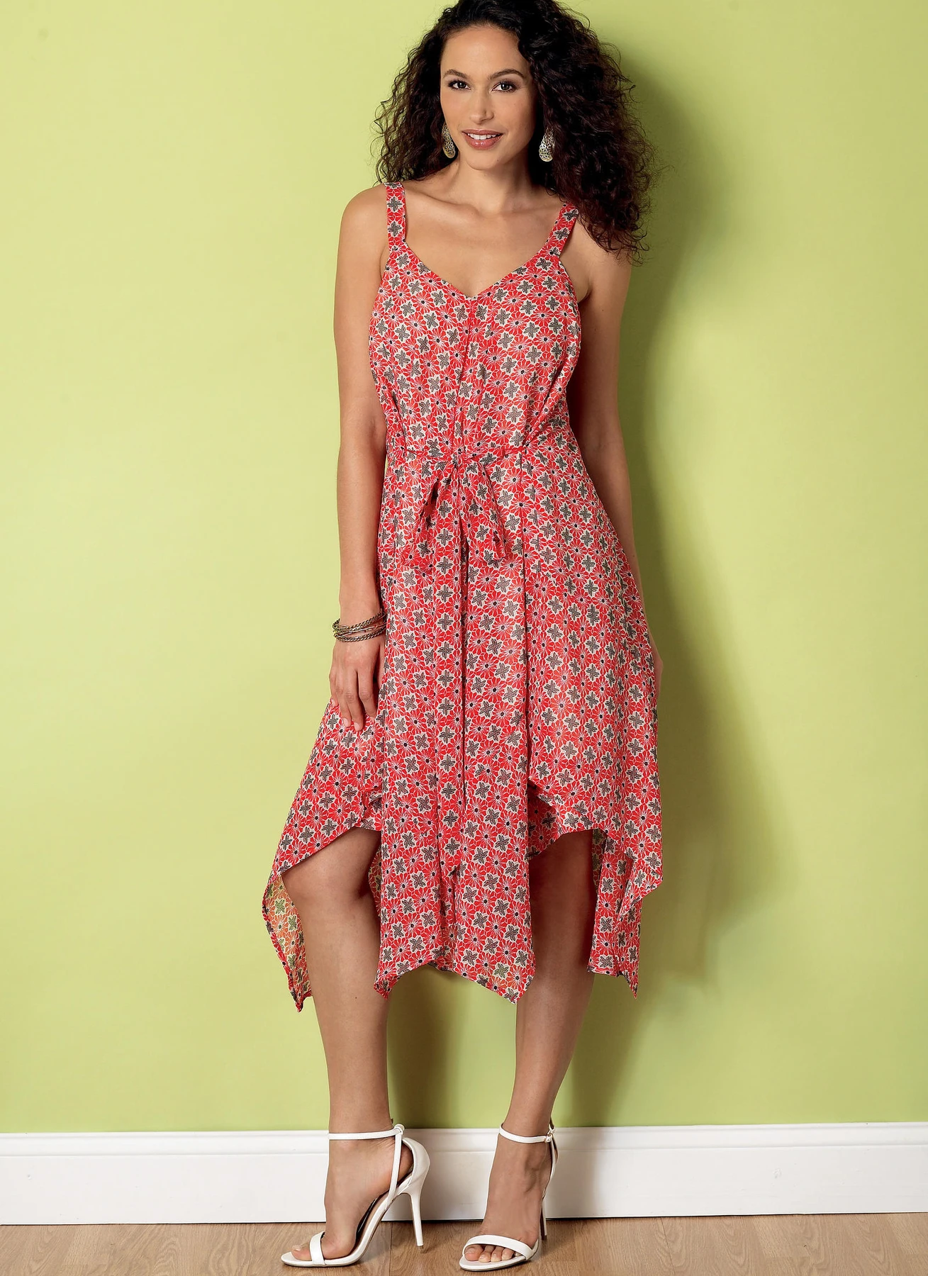 Butterick Sewing Pattern Misses' Handkerchief or Straight-Hem Dresses with V-Neck (PDF) 2 Butterick Sewing Pattern Misses' Handkerchief or Straight-Hem Dresses with V-Neck (PDF)