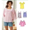 New Look Sewing Pattern Misses' Pullover Top in Two Lengths 21 New Look Sewing Pattern Misses' Pullover Top in Two Lengths