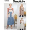 Simplicity Sewing Pattern Misses' Pullover Aprons