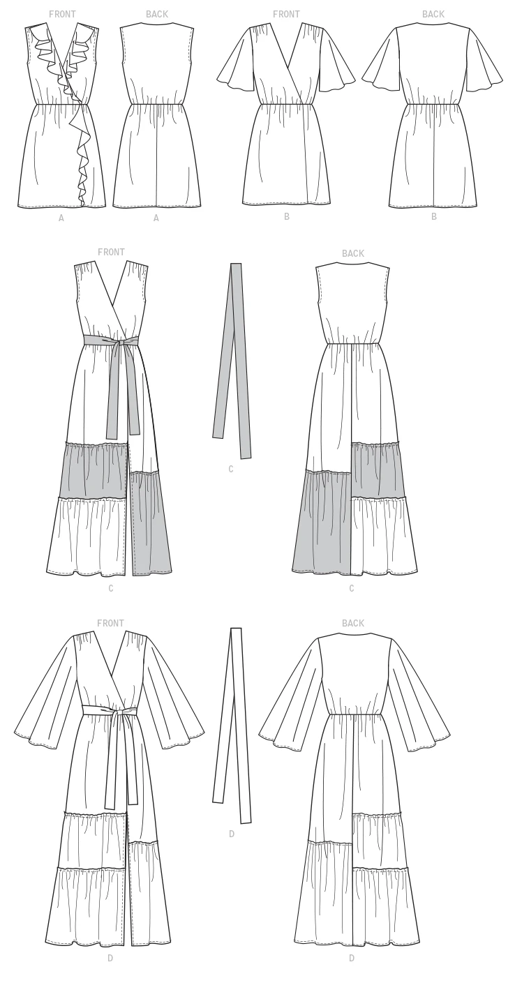 McCall's Sewing Pattern Misses' Dresses 8 McCall's Sewing Pattern Misses' Dresses