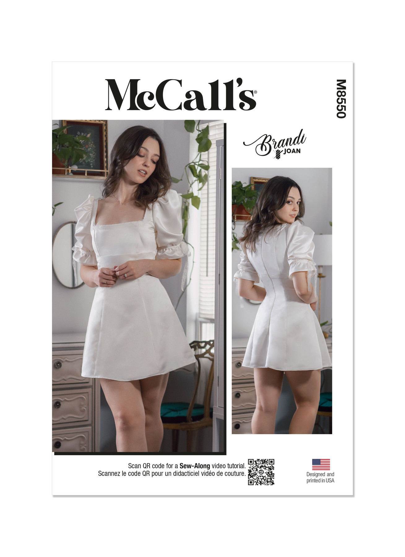 McCall's Sewing Pattern Misses' Dress by Brandi Joan (PDF) 1 McCall's Sewing Pattern Misses' Dress by Brandi Joan (PDF)