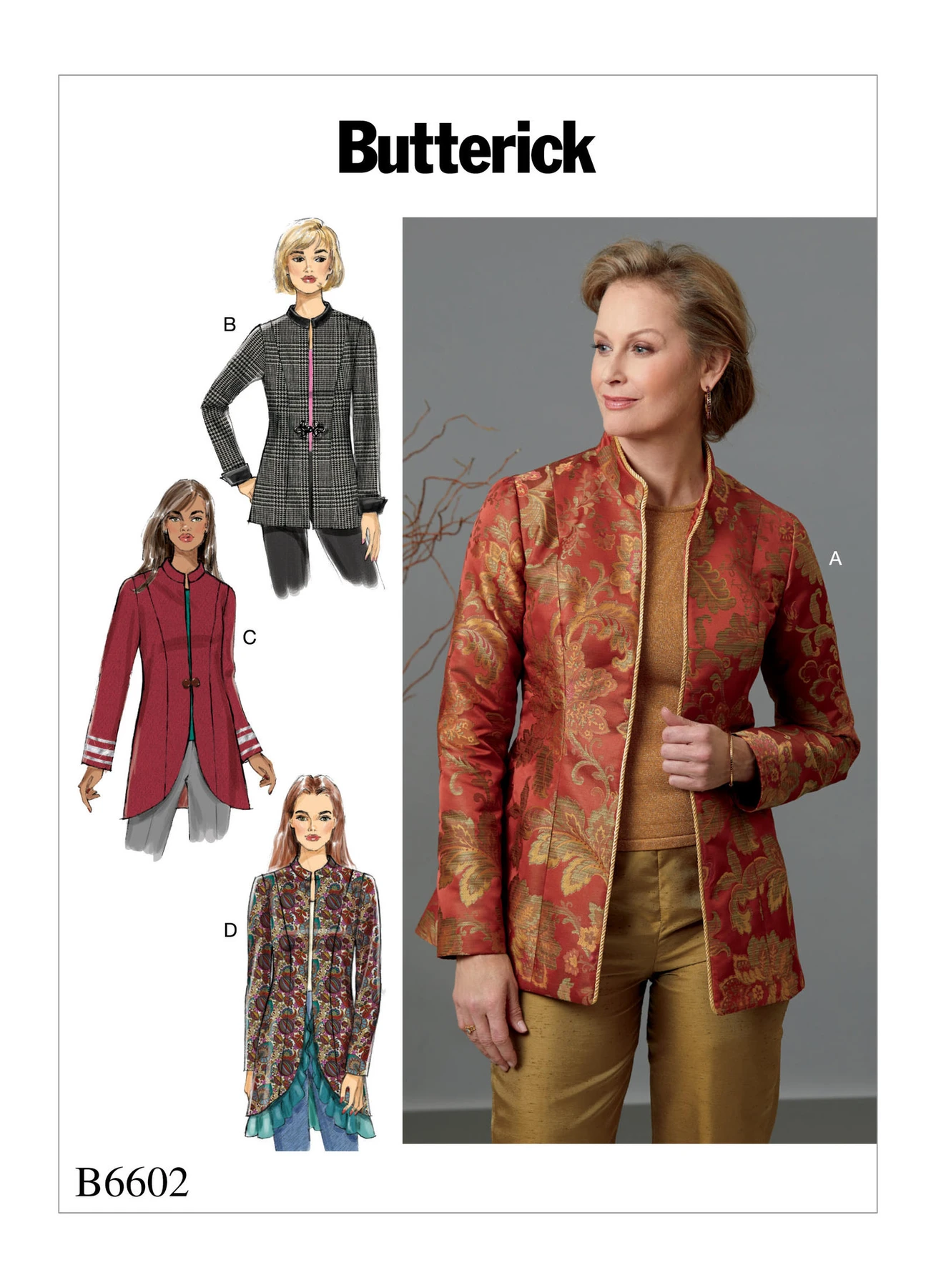 Butterick Sewing Pattern Misses'/Misses' Petite Jacket (PDF) 1 Butterick Sewing Pattern Misses'/Misses' Petite Jacket (PDF)