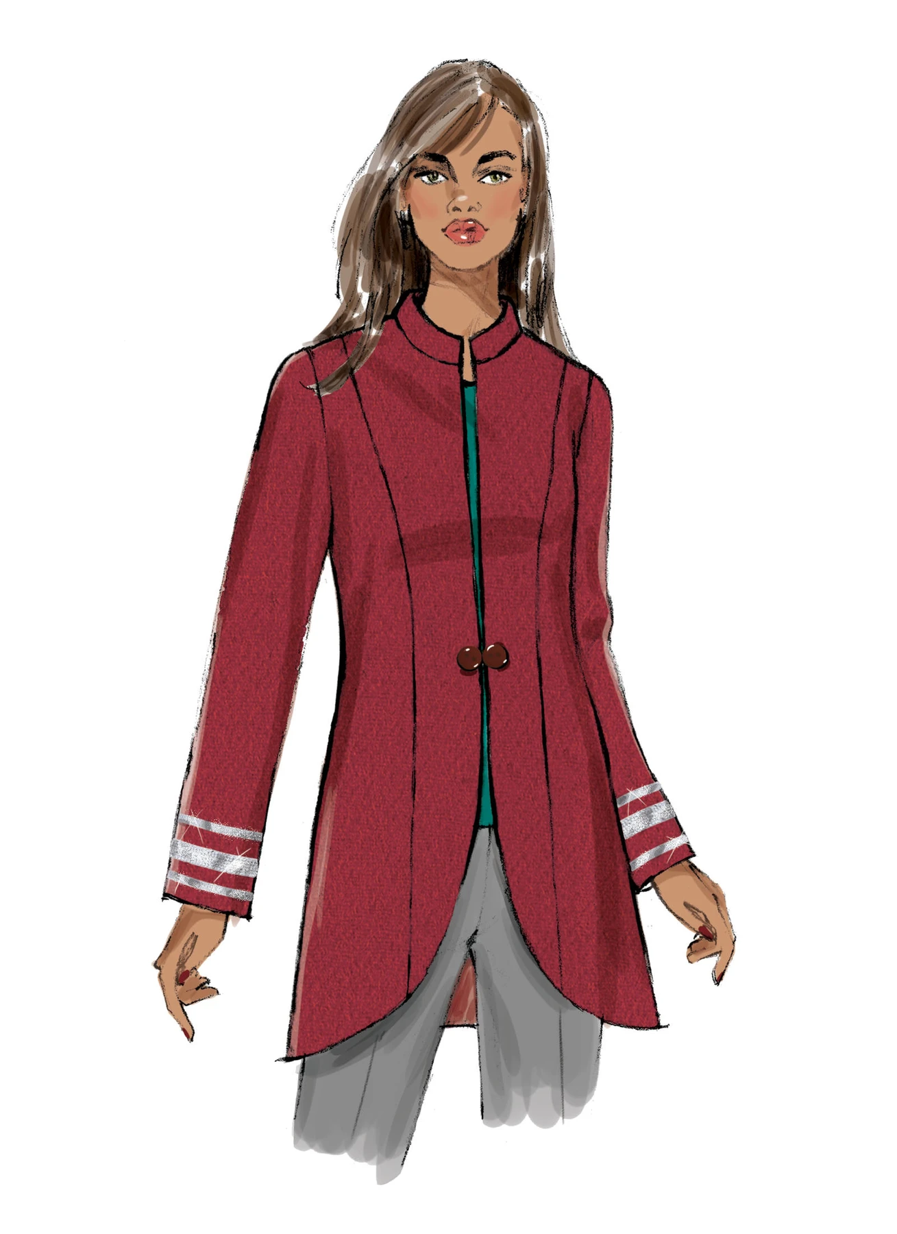 Butterick Sewing Pattern Misses'/Misses' Petite Jacket (PDF) 3 Butterick Sewing Pattern Misses'/Misses' Petite Jacket (PDF)