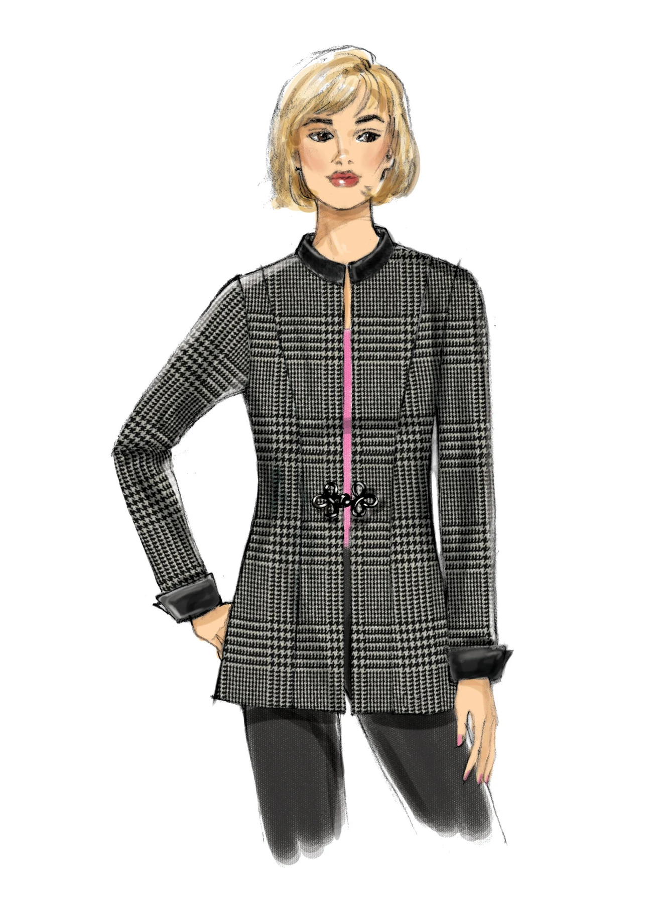 Butterick Sewing Pattern Misses'/Misses' Petite Jacket (PDF) 4 Butterick Sewing Pattern Misses'/Misses' Petite Jacket (PDF)
