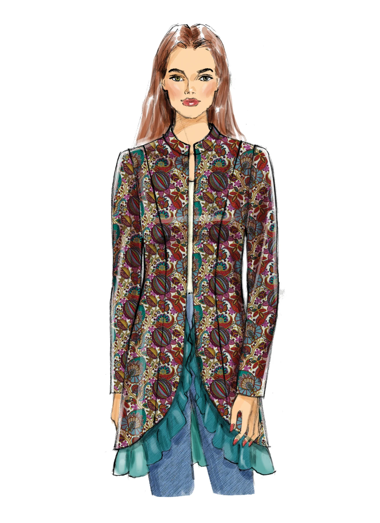 Butterick Sewing Pattern Misses'/Misses' Petite Jacket (PDF) 5 Butterick Sewing Pattern Misses'/Misses' Petite Jacket (PDF)