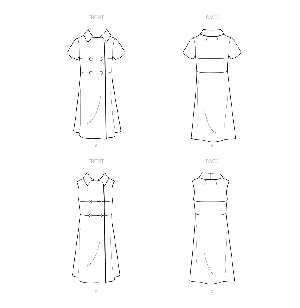 Simplicity Sewing Pattern 1960s Misses' Dress 5 Simplicity Sewing Pattern 1960s Misses' Dress