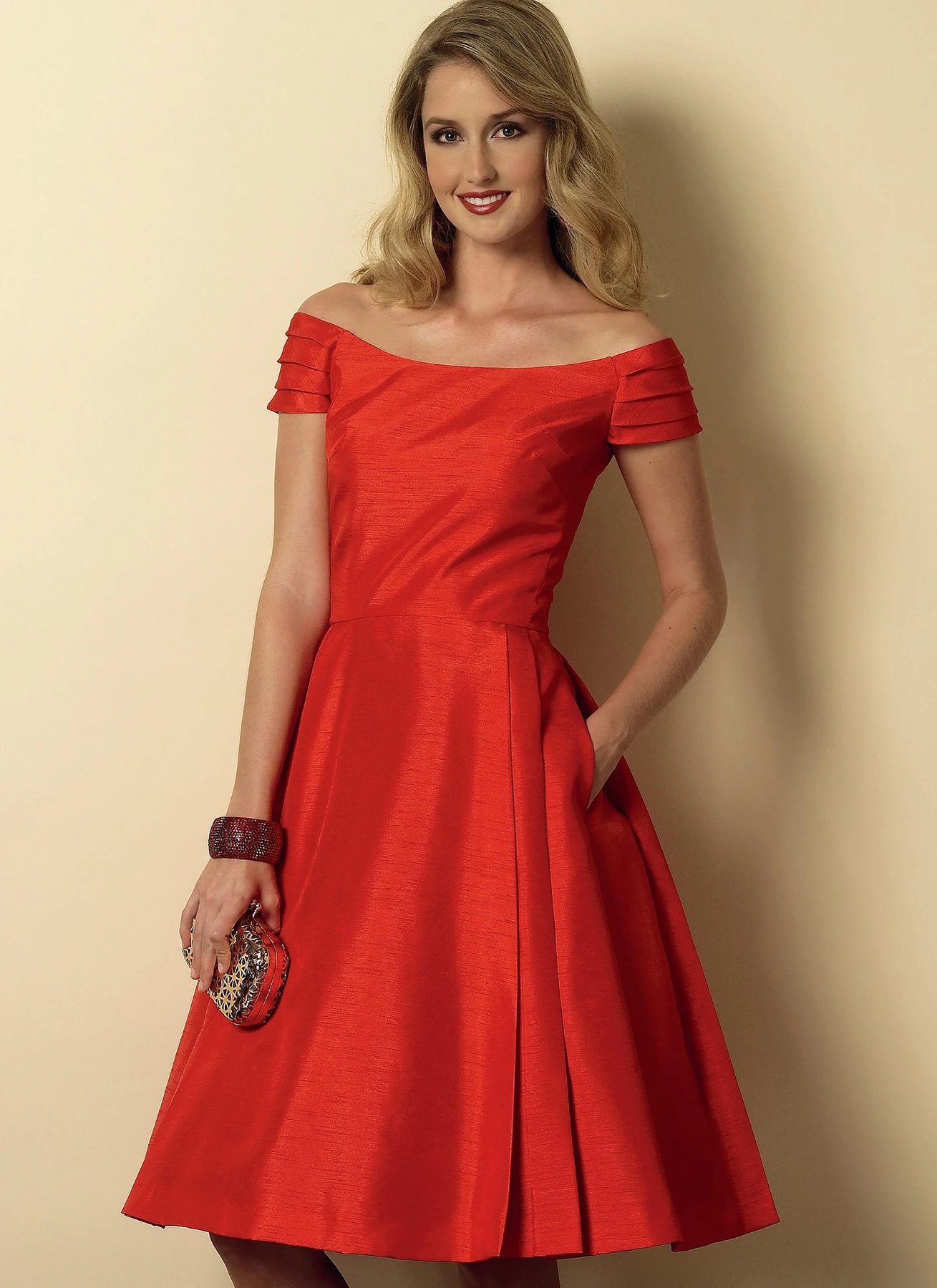 Butterick Sewing Pattern Misses'/Misses' Petite Off-the-Shoulder or Yoke Dresses 2 Butterick Sewing Pattern Misses'/Misses' Petite Off-the-Shoulder or Yoke Dresses