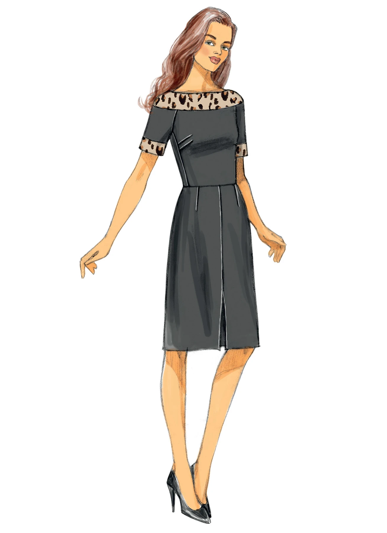 Butterick Sewing Pattern Misses'/Misses' Petite Off-the-Shoulder or Yoke Dresses 3 Butterick Sewing Pattern Misses'/Misses' Petite Off-the-Shoulder or Yoke Dresses