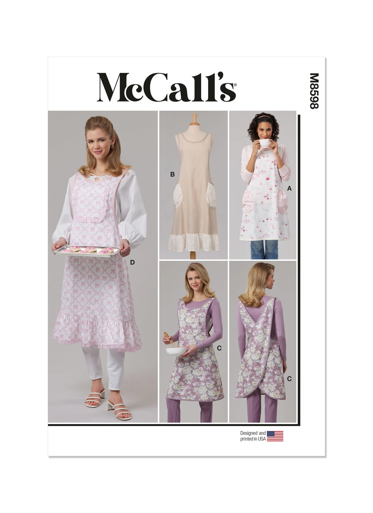 McCall's Sewing Pattern Misses' Aprons (PDF) 1 McCall's Sewing Pattern Misses' Aprons (PDF)