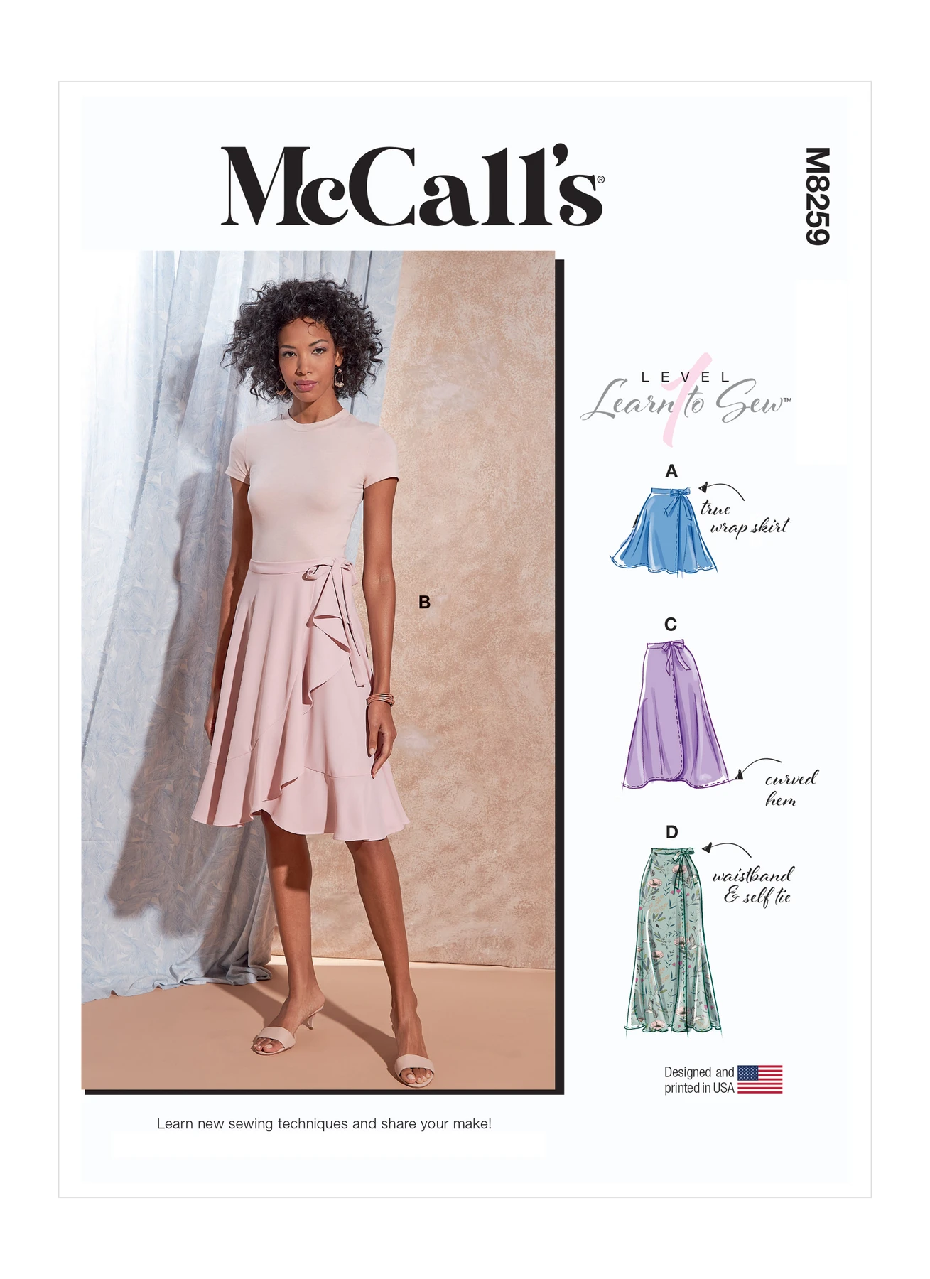 McCall's Sewing Pattern Misses' Skirts 1 McCall's Sewing Pattern Misses' Skirts