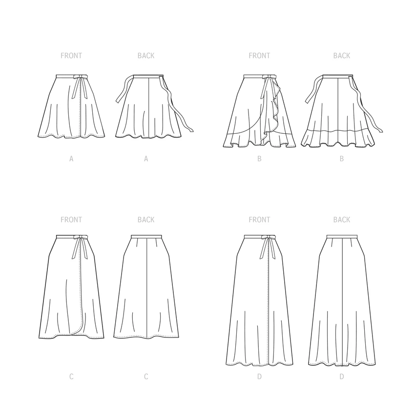 McCall's Sewing Pattern Misses' Skirts 8 McCall's Sewing Pattern Misses' Skirts