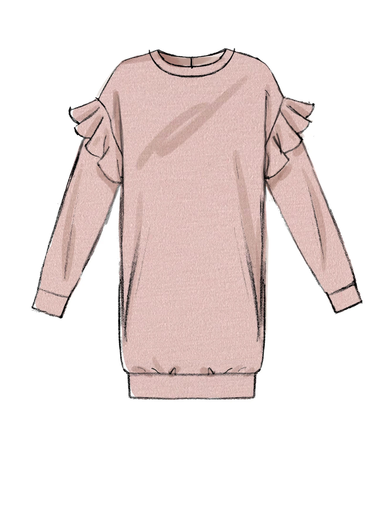 McCall's Sewing Pattern Misses' Knit Tops and Dresses (PDF) 6 McCall's Sewing Pattern Misses' Knit Tops and Dresses (PDF)