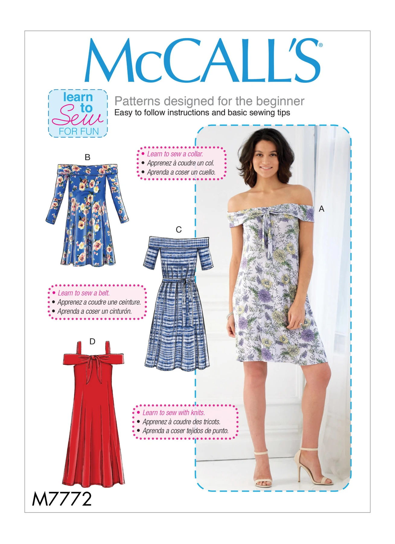 McCall's Sewing Pattern Misses' Dresses (PDF) 1 McCall's Sewing Pattern Misses' Dresses (PDF)
