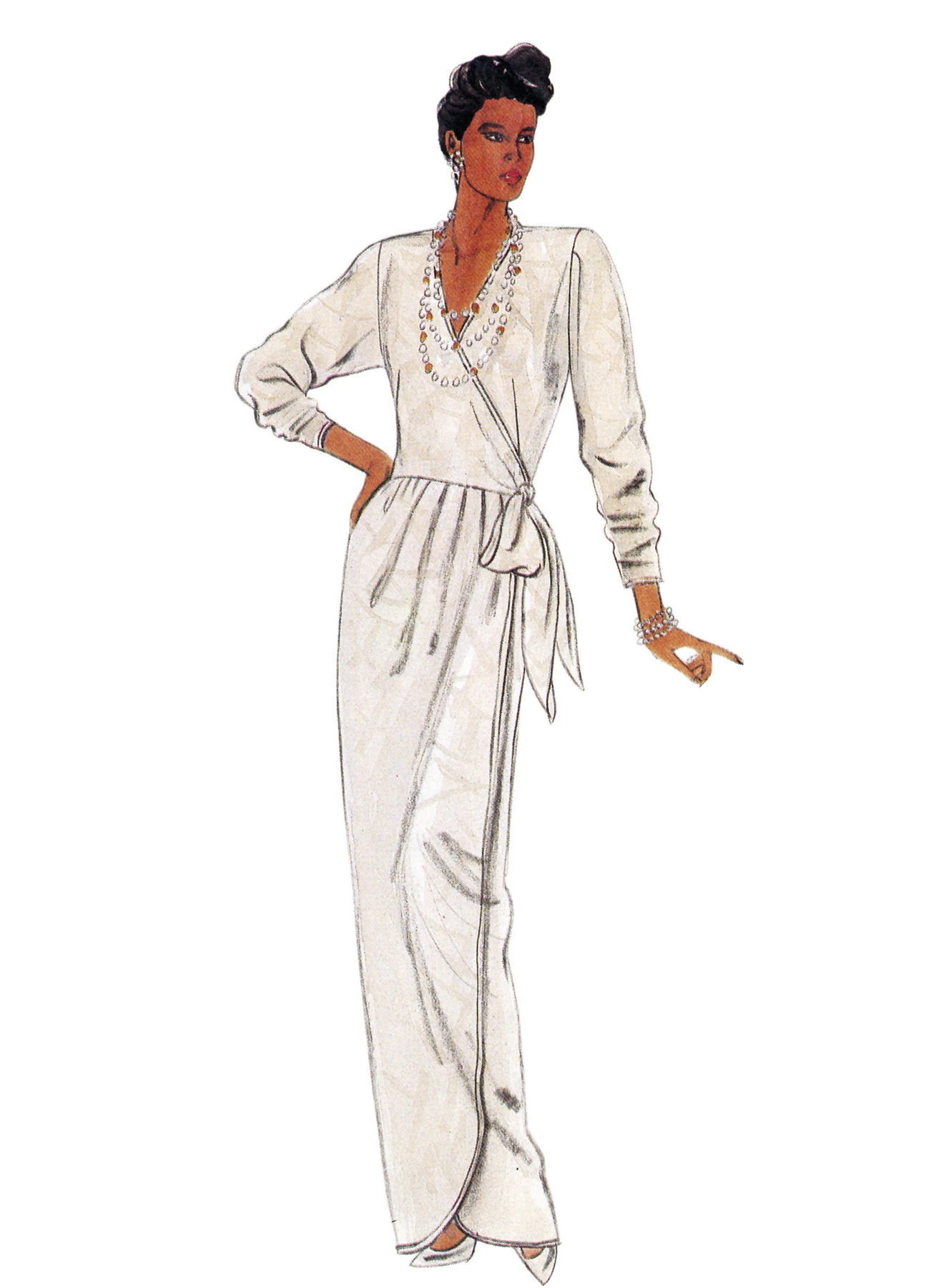 Vogue Patterns 1980s Misses' Vintage Wrap Dress by Diane von Furstenberg by Diane Von Furstenberg 3 Vogue Patterns 1980s Misses' Vintage Wrap Dress by Diane von Furstenberg by Diane Von Furstenberg
