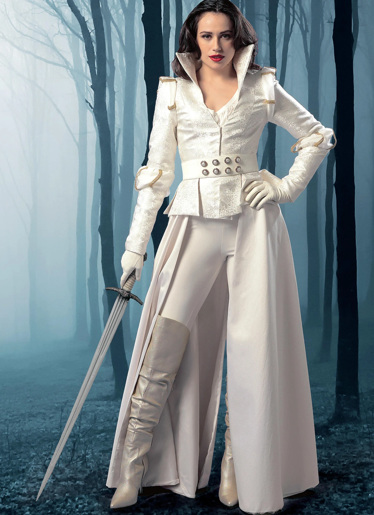 McCall's Sewing Pattern Collared Coat, Top, Corset and Belt 2 McCall's Sewing Pattern Collared Coat, Top, Corset and Belt