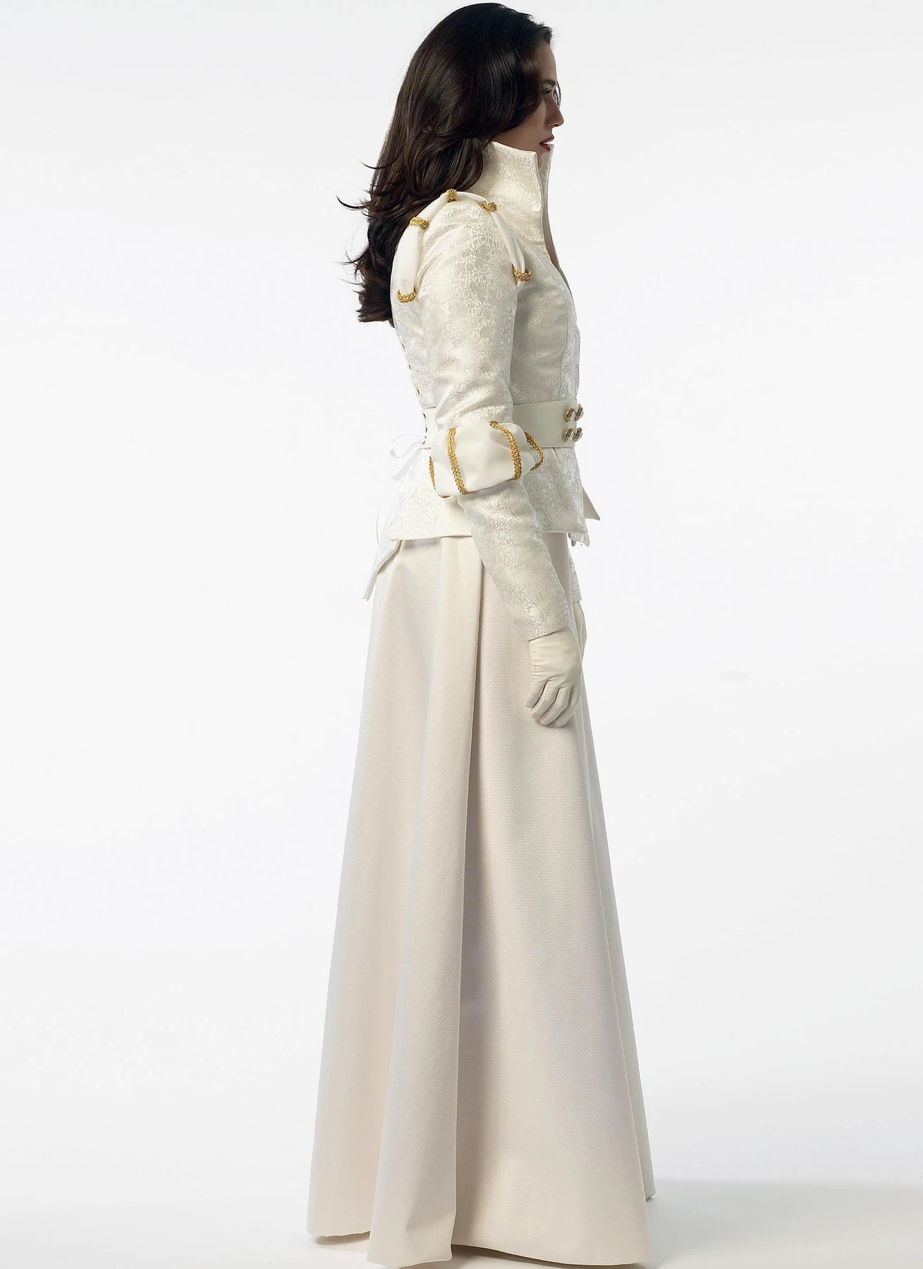 McCall's Sewing Pattern Collared Coat, Top, Corset and Belt 7 McCall's Sewing Pattern Collared Coat, Top, Corset and Belt