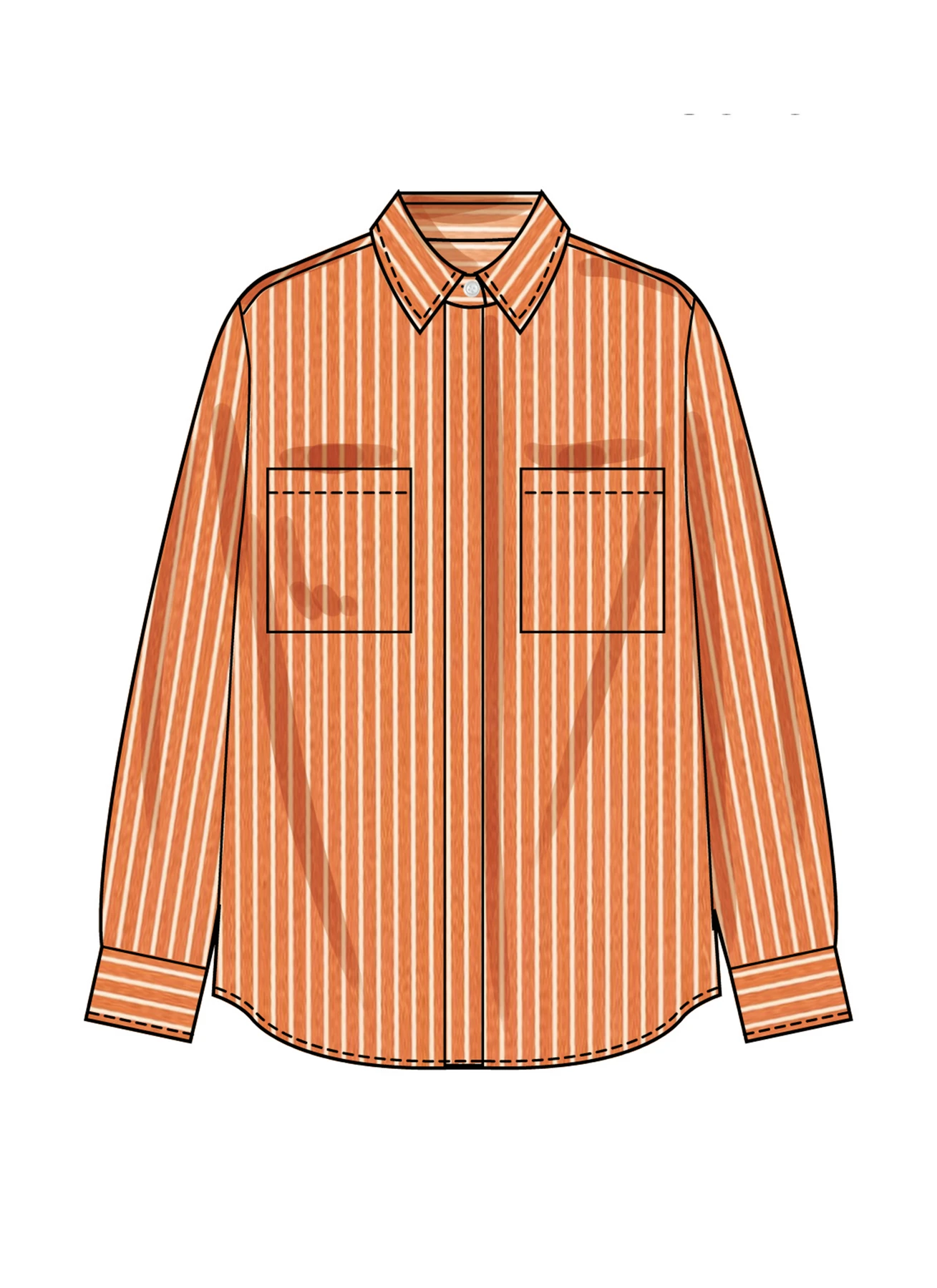 Simplicity Sewing Pattern Misses' Oversized Shirt 3 Simplicity Sewing Pattern Misses' Oversized Shirt