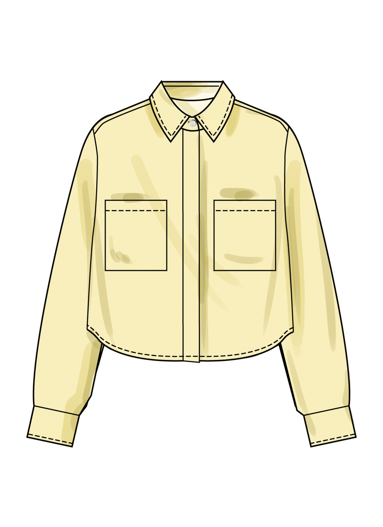 Simplicity Sewing Pattern Misses' Oversized Shirt 4 Simplicity Sewing Pattern Misses' Oversized Shirt