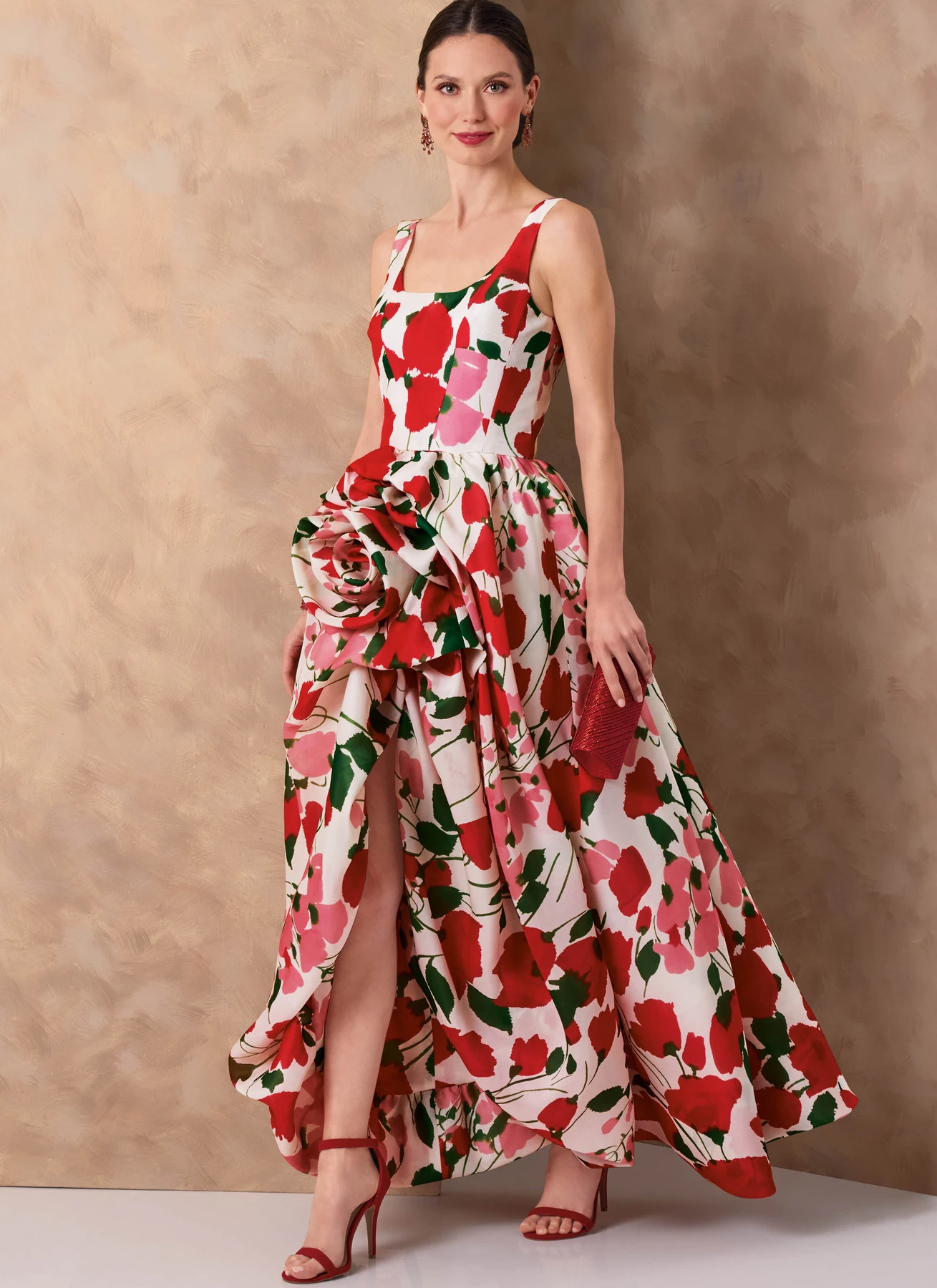 Vogue Patterns Misses High-Low Evening Gown 2 Vogue Patterns Misses High-Low Evening Gown